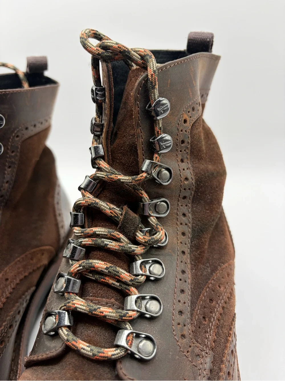 Frye George Adirondack Leather Boots Men’s Size 10.5 Brown